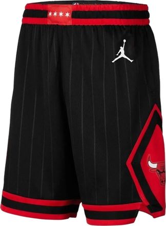 Nike x Jordan NBA Chicago Bulls Statement Edition shorts met krijtstreep - Zwart