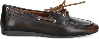 Vagabond Hillary leather lace-up loafers - Brown