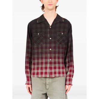 Maison Margiela Ombre Plaid Shirt