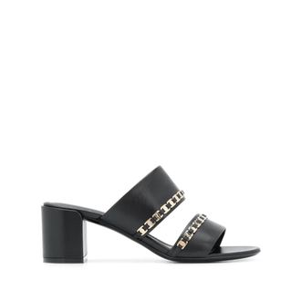 Ferragamo Dames, Schoenen, Zwart, Maat: 40 1/2 EU Leer