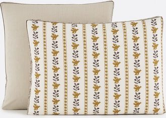 La Redoute Interieurs Kussensloop van gewassen katoen, Rosarius