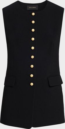 Kobi Halperin Kim Slim Button-Down Vest