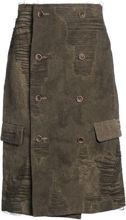 Uma Wang PARTES DE ABAJO - Faldas midi en YOOX.COM