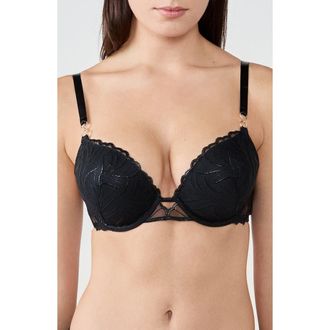 Etam Envolee N&deg;9 Underwire Bra in Black at Nordstrom, Size 32C
