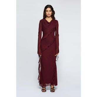 Daska Circe Dress in Burgundy at Nordstrom, Size Small