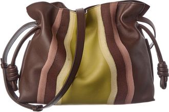Loewe Flamenco Medium Leather Clutch