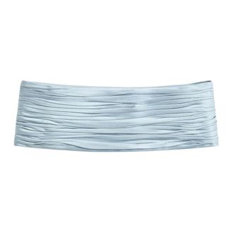 Valentino Cintur&oacute;n faj&iacute;n plisado - Accessories - Mujer - Gris - S