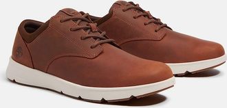 Timberland Mens Parker Street Trainers in Brown Leather - Size UK 10