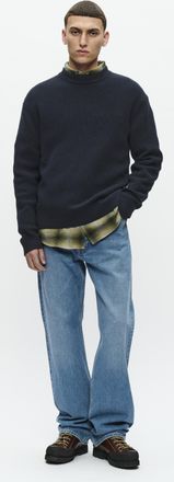 Wood Wood Pullover WWMorten Casual fit dark blue