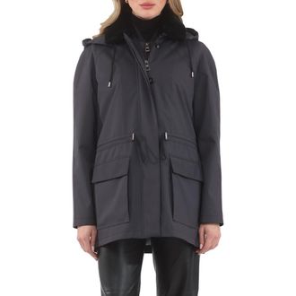 Gorski Parka with Removable Hood And Vest in Anthracite/black at Nordstrom, Size Medium