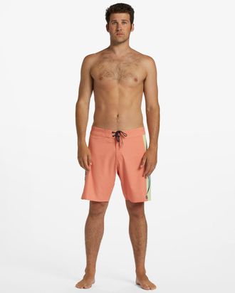 Billabong Boardshorts BILLABONG D Bah Airlite, Herren, Gr. 31SM, gr&uuml;n (neon melon), Obermaterial:71% Microfaser, 19% Microfaser, 10% Elasthan;, Hosen Boardshort