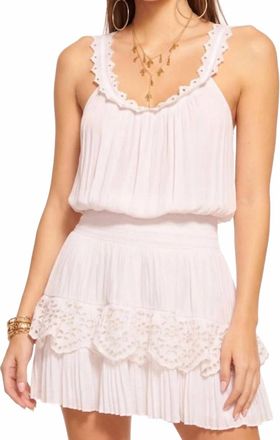 Ramy Brook Carla Mini Dress In Ivory