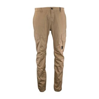 C.P. Company Slim-fit Trousers, male, Beige, Size: 2XL Cargo Pant