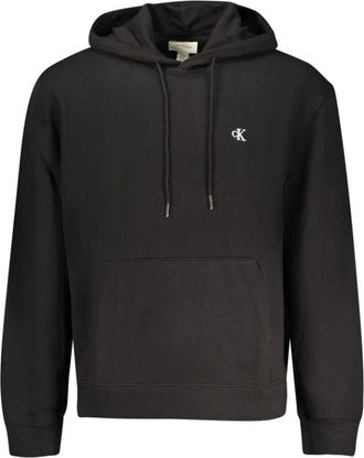 Calvin Klein Cotton Hooded Sweatshirt - Heren - Hoodies - Zwart - L - Katoen - Hoodies & sweatvesten