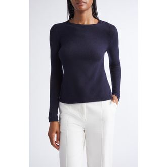 Eleventy Fine Gauge Cashmere Sweater in Blue at Nordstrom, Size Small