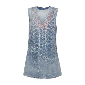 Diesel De-Myrela-S Vestido - Dresses - Mujer - Azul - M