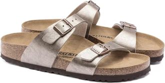 Birkenstock Womens Sydney Birko-Flor Sandals In Graceful Taupe