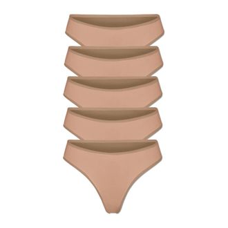 SKIMS Skims, Dames, Ondergoed, Beige, Maat: 2XL Katoen
