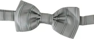 Dolce & Gabbana Verstelbare Vlinderstrik Lichtgrijs - Heren - Accessoires - Grijs - ONE Size - Accessoires