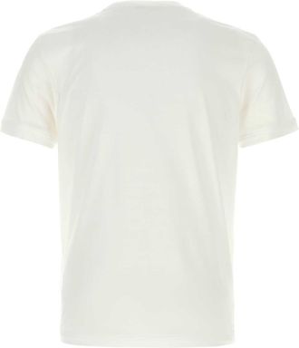 Prada Mens Cotton Jersey T-Shirt White