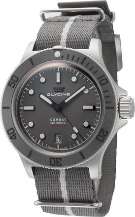 Glycine Mens Combat Sub Box Ceramic Watch