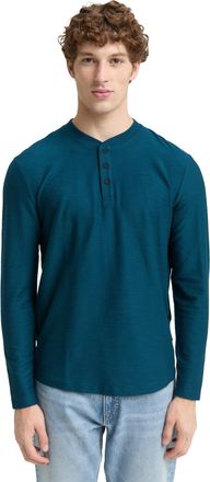 Tom Tailor Langarmshirt mit Knopfleiste