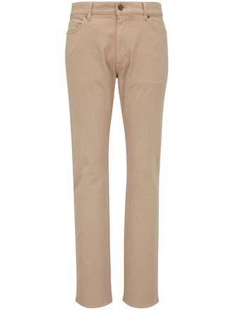 Ermenegildo Zegna slim-cut leg trousers - Neutrals