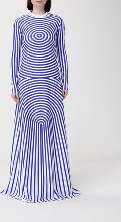 Jean Paul Gaultier Abito The Long Blue Target Jean Paul Gaultier in jersey