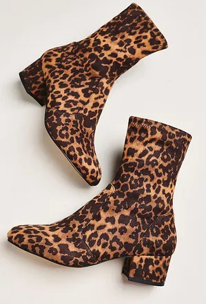 Silent D Block-Heel Ankle Boots