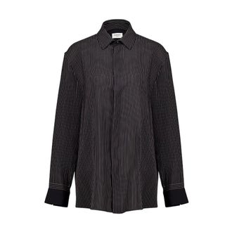 Saint Laurent Dames, Blouses & Shirts, Zwart, Maat: L Zijde
