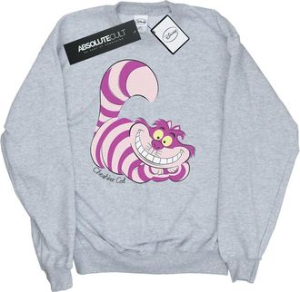 Disney Heren Alice In Wonderland Cheshire Cat Sweatshirt (Sportgrijs)