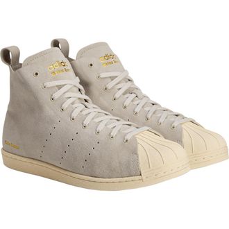 adidas Superstar Hi Sneaker in Cream White/Gold Metal at Nordstrom Rack, Size 6.5