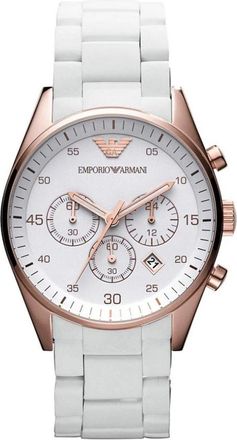 Emporio Armani Ar 5919 Sportivo Chronograph - Heren - Horloges - Roze - ONE Size - Accessoires