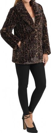 Love Token Zeke Coat In Brown