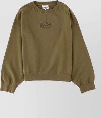 Ganni logo sweatshirt