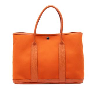 Herm&egrave;s Pre-owned Hermes Toile and Negonda Garden Party 36 Ladies 4QQABATFQY9V7HHG