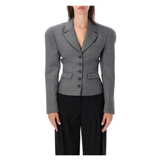 Magda Butrym Mujer, Chaquetas, Gris, Talla: S