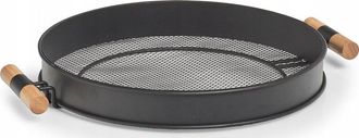 ZELLER Bandeja Cl&aacute;sica Negra Di&aacute;metro 48 Cm