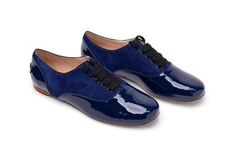 Hogan Patent Heart Detail Oxford Shoes