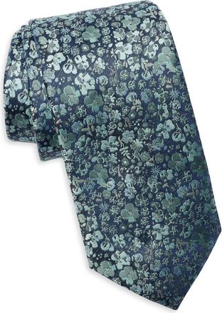 Nordstrom Rack Lohan Floral Tie in Green at Nordstrom Rack