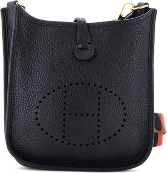 Herm&egrave;s Evelyne Bag Gen III Clemence TPM crossbody bag - Zwart