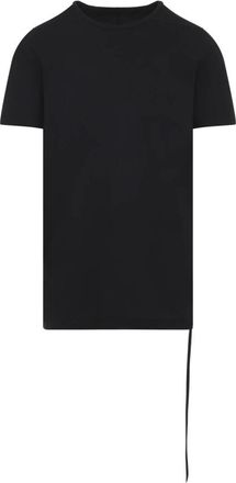 Rick Owens Level T T-Shirt - Heren - T-shirts - Zwart - M - Katoen - Tops