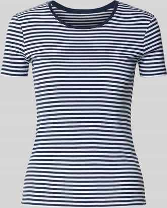 Christian Berg T-Shirt mit Rundhalsausschnitt in Dunkelblau, Größe XS