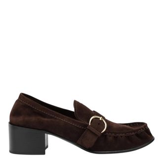Miu Miu Mocassini - Shoes - Mujer - Marr&oacute;n - 39 1/2 EU