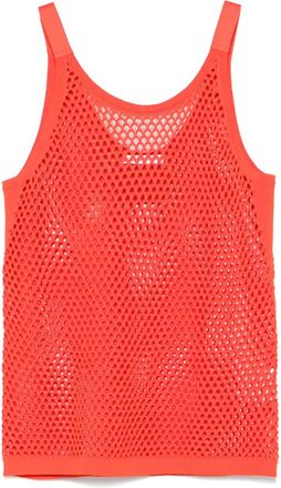 Helmut Lang Canotta con scollo ampio - Arancione