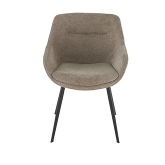 Signature Lote de 2 sillas bridge de tela topo