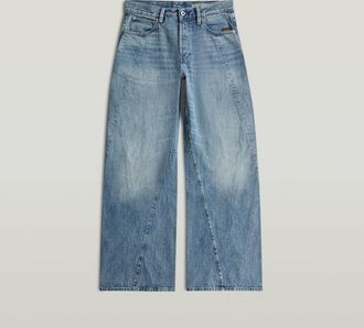 G-Star Contor Wide Jeans - Midden blauw - Dames