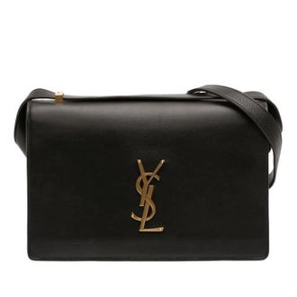 Saint Laurent Pre-owned Cross Body Bags, female, Black, Size: ONE SIZE Pre-owned Dylan Shoulder Bag