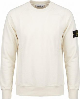Stone Island Organic Cotton Fleece Sweatshirt