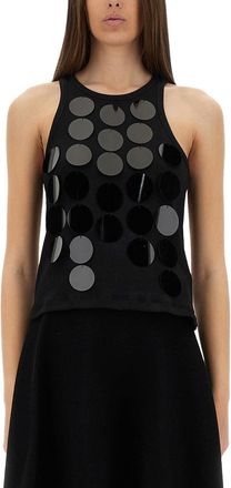 Msgm Cotton Tops.-Donna